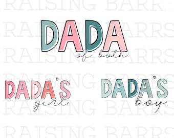 Dada of both png bundle| Dad png| Father’s Day design, Father’s Day png, dad sublimation, dad digital download, dad design files