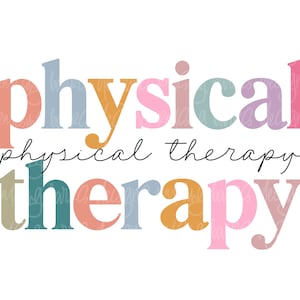 Physical therapy sublimation | physical therapy png, physical therapy design, pt design, PT png, PT digital design download