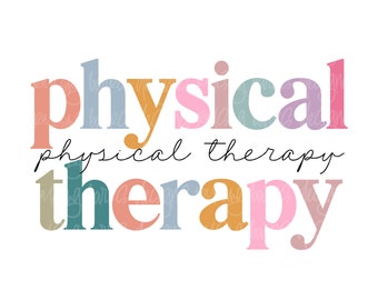 Physical therapy sublimation | physical therapy png, physical therapy design, pt design, PT png, PT digital design download