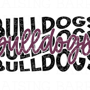 Conception de sublimation de bouledogues | Bouledogues png, bouledogue mascotte png, bouledogues png téléchargement de conception numérique