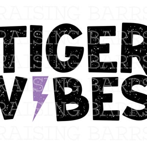 Tiger vibes sublimation design | tigers mascot design, tigers png design, tigers sublimation download