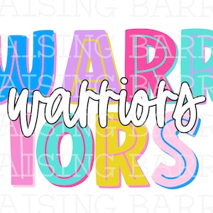 Warriors png | Warriors mascot sublimation, Warriors mascot png, Warriors png design, digital design download
