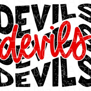 Red Devils sublimation | devils mascot png, devils png, devil mascot png design download