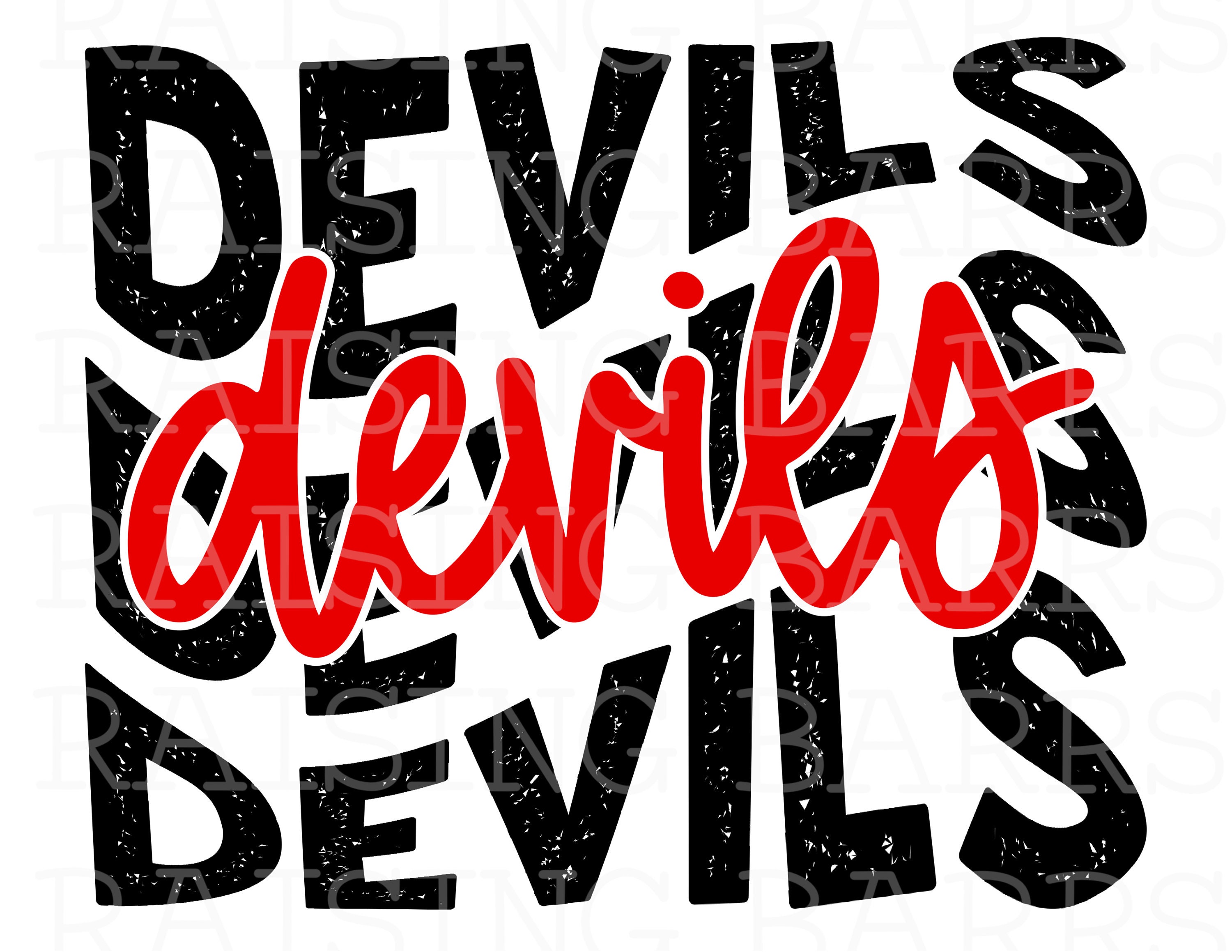 Red Devils Sublimation | Devils Mascot Png, Devils Png, Devil Mascot ...