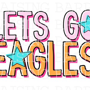Eagles sublimation design download| Team mascot png, eagles mascot png, go eagles png digital design download