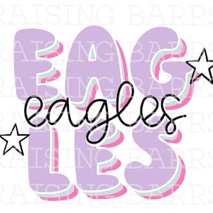 Eagles sublimation design download| Team mascot png, eagles mascot png, go eagles png digital design download