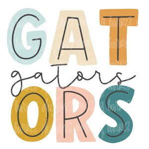 Gators sublimation design | gators mascot design, gators png design, gators sublimation download