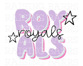 Royals sublimation design| Royals png, royals mascot png, Royals png digital design download
