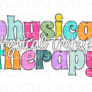 Physical therapy sublimation | physical therapy png, physical therapy design, pt design, PT png, PT digital design download