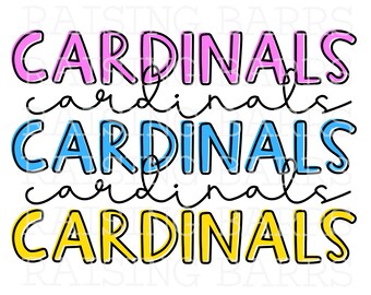 Cardinals sublimation design| Cardinals png, cardinals mascot png, Cardinals png digital design download