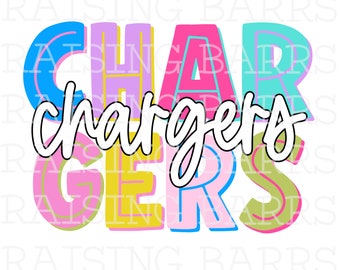 Chargers sublimation design| Chargers png, chargers mascot png, Chargers png digital design download