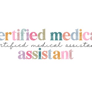 Certified medical  assistant sublimation|CMA digital design,CMA png, certified medical assistant png, digital design download,occupation png
