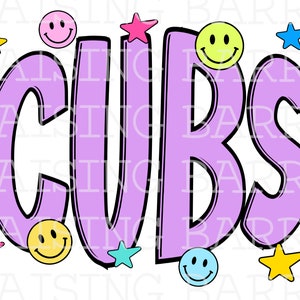 Cubs sublimation design download| Team mascot png, cubs mascot png, go cubs png digital design download