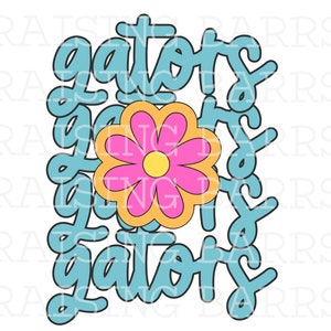 Gators sublimation design | gators mascot design, gators png design, gators sublimation download