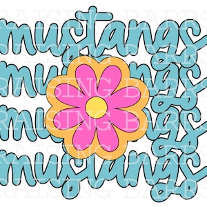 Mustangs  png | Mustangs  mascot sublimation, Mustangs mascot png, Mustangs png design, digital design download