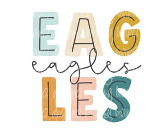 Eagles sublimation design download| Team mascot png, eagles mascot png, go eagles png digital design download