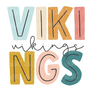 Vikings sublimation design| Vikings png, Vikings mascot png, Vikings png digital design download
