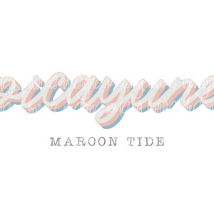 Picayune maroon tide sublimation design download| picayune ms png, maroon tide png, picayune Highschool png, digital design download