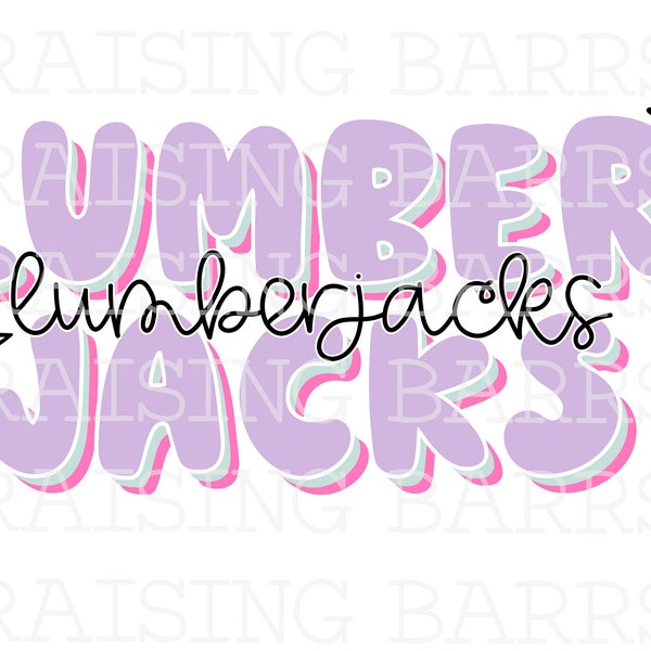 Lumberjacks png, lumberjacks mascot png, lumberjacks sublimation design download