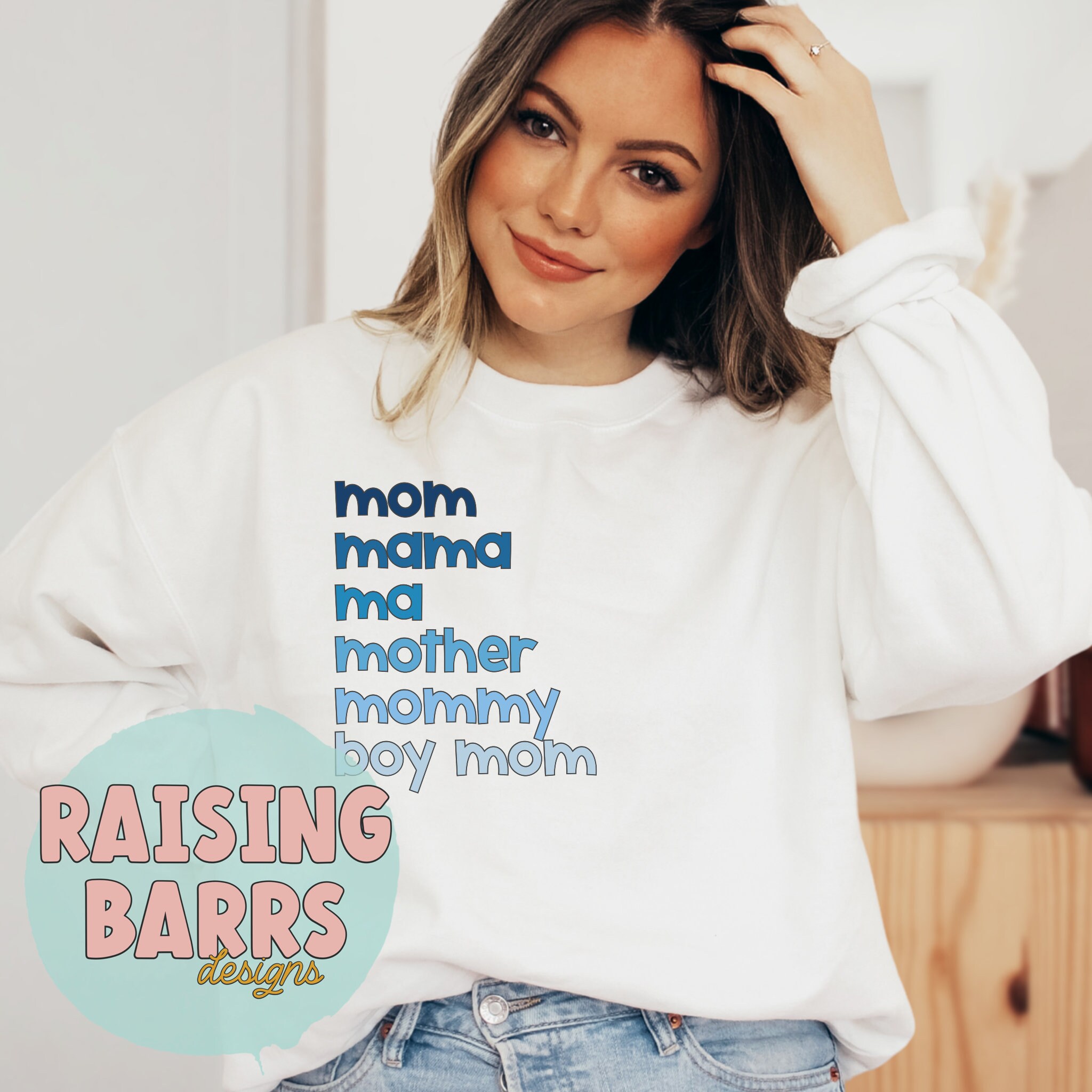 Boy Mama Sublimation Boy Mom Png Boy Mama Png Digital Etsy