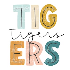Tigers sublimation design | tigers mascot design, tigers png design, tigers sublimation download