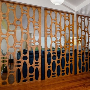 TEMPORARILY NOT AVAILABLE - Mid-Century Modern Decorative ScreensMid-Century Modern Decoratve Screens