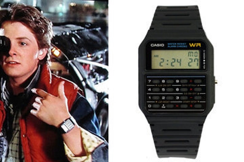 Back To The Future Casio Calculator Watch 1985 | Etsy