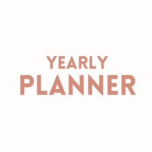 Yearly Planner