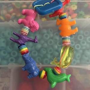 Kidcore Scenecore OOAK Rainbow Kandi Bracelets