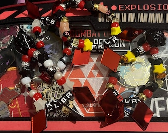Decora OOAK SIGNALIS Bioresonant Replikas Themed Kandi Bracelets