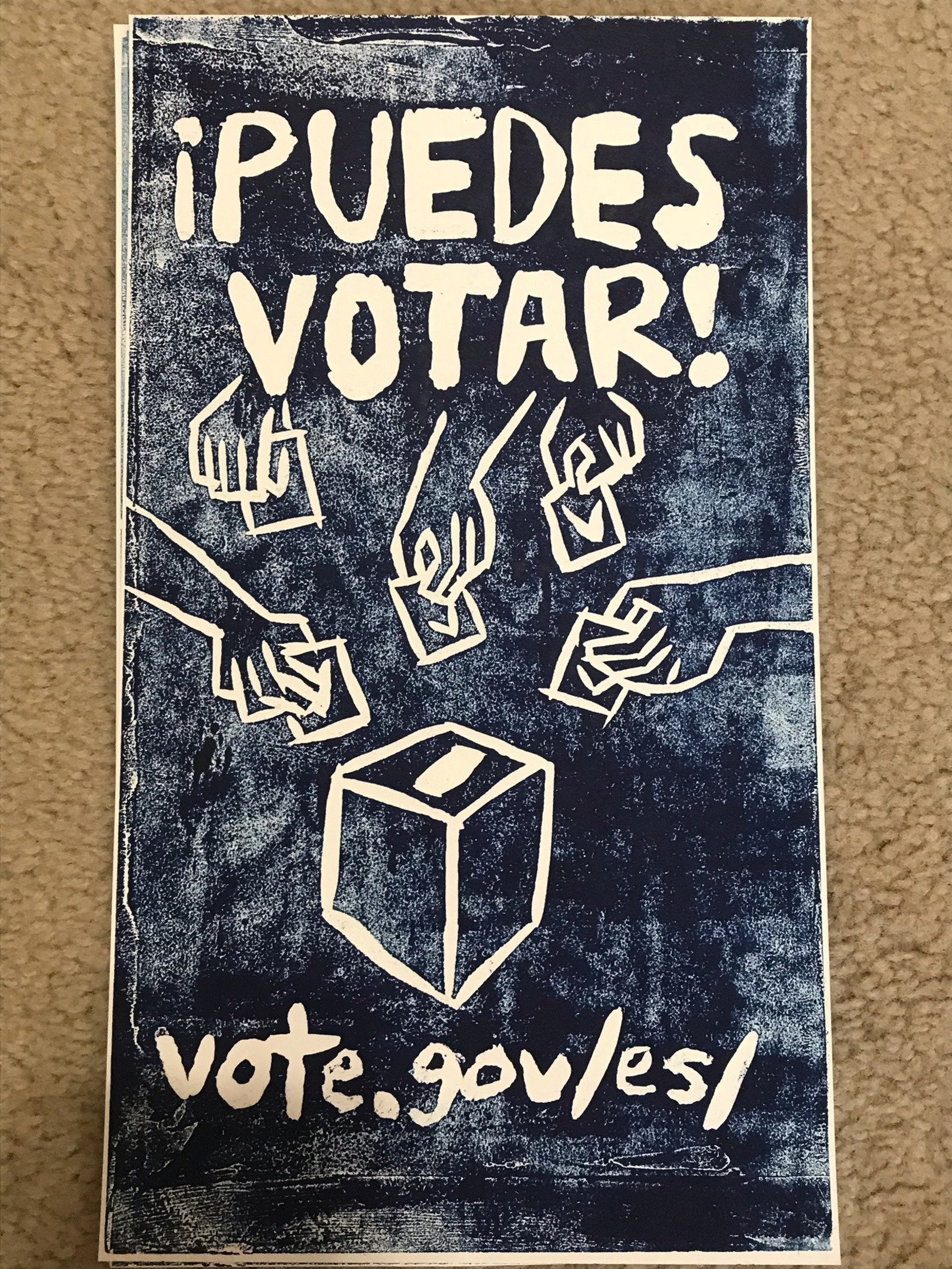 Puedes Votar you Can Vote Spanish / Español Voting Etsy UK