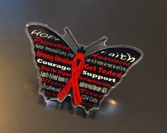 HIV/AIDS Awareness Pin