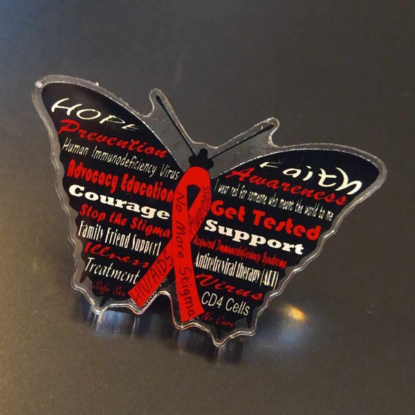 HIV/AIDS Awareness Pin