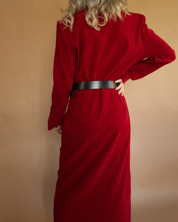 90s Structured Pencil Skirt Suit Dress - image 6
