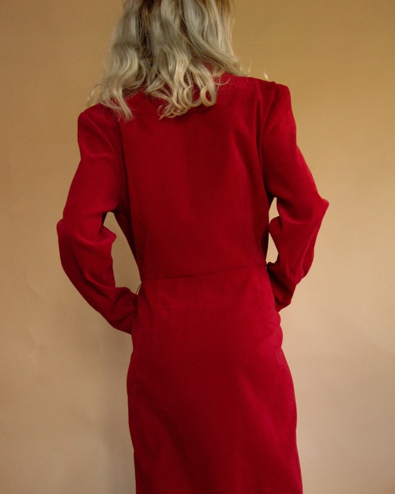 90s Structured Pencil Skirt Suit Dress - image 10