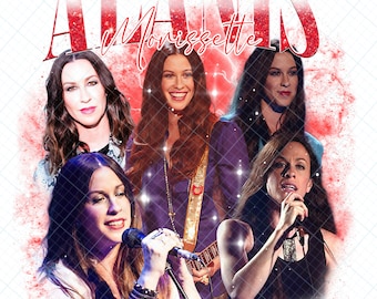 File Alanis Morissette Design Graphic, The Triple Moon Tour 2024, Alanis Morissette Fan Gift, Alanis Morissette Digital Download