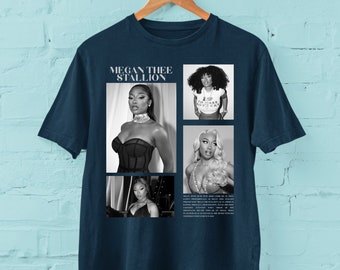 T-shirt Megan Thee Stallion, sweat-shirt Megan Thee Stallion Tour des années 90, vêtements du rappeur Megan Thee Stallion Tour 2024