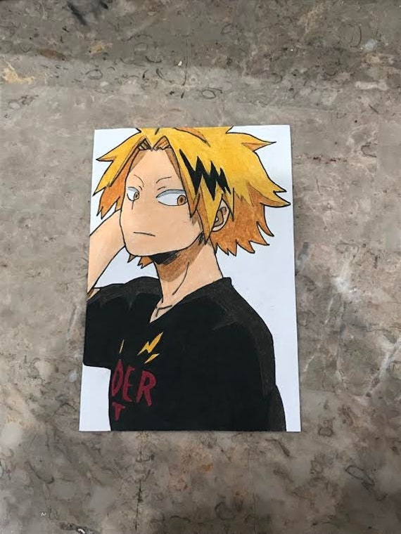 Anime Color Pencil Drawings BHNA - Etsy Canada Anime Color Pencil Drawings BHNA - Etsy Canada