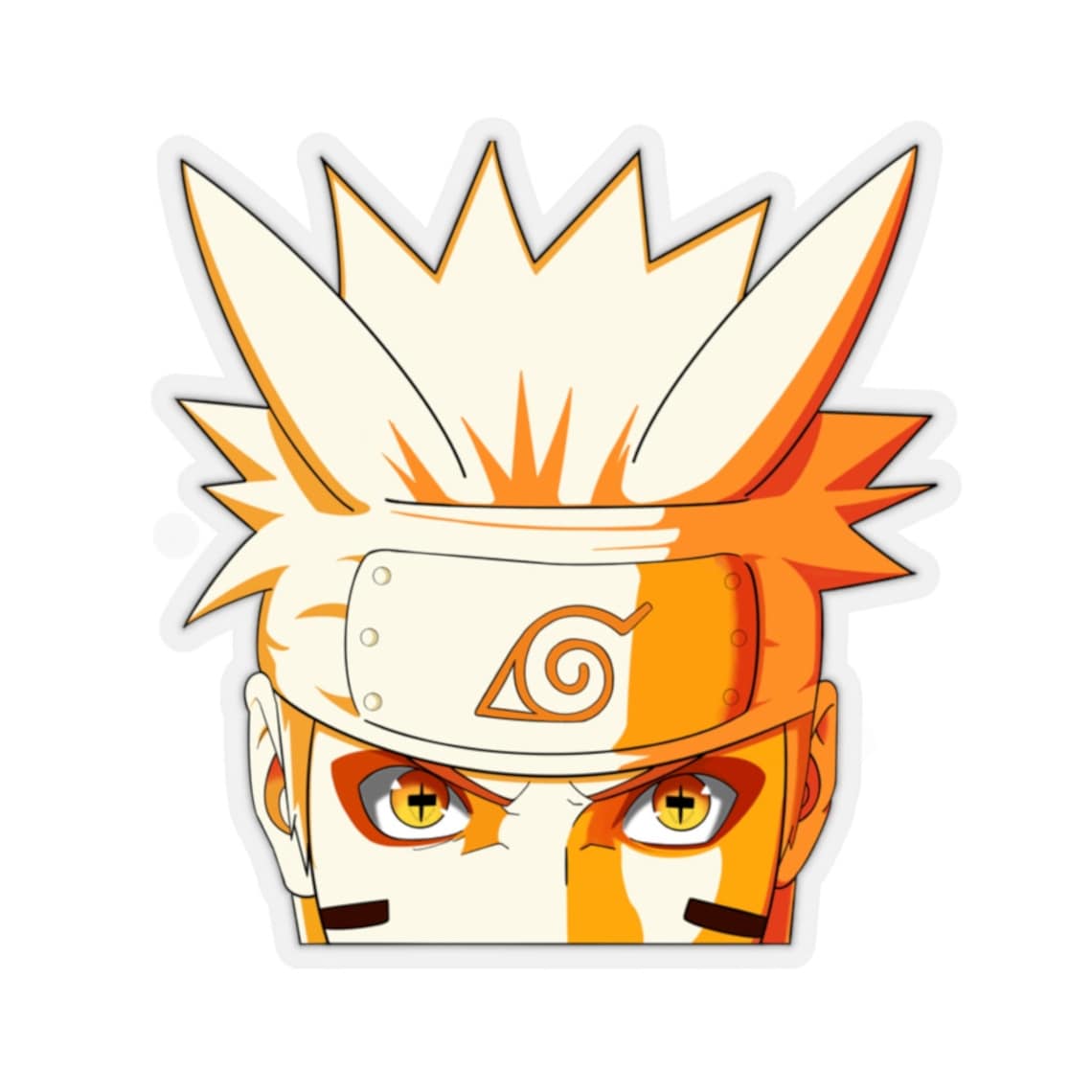 Naruto Uzumaki Sticker Etsy