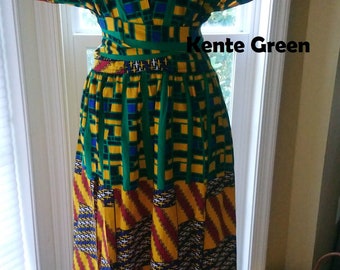 Ankara Infinity Dress: Convertible Multiway Gown