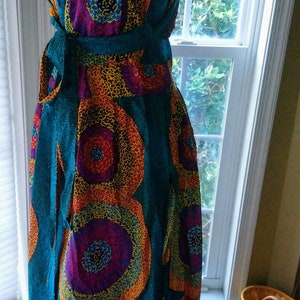 Infinity Dress, Ankara Infinity Dress, Infinity Gown
