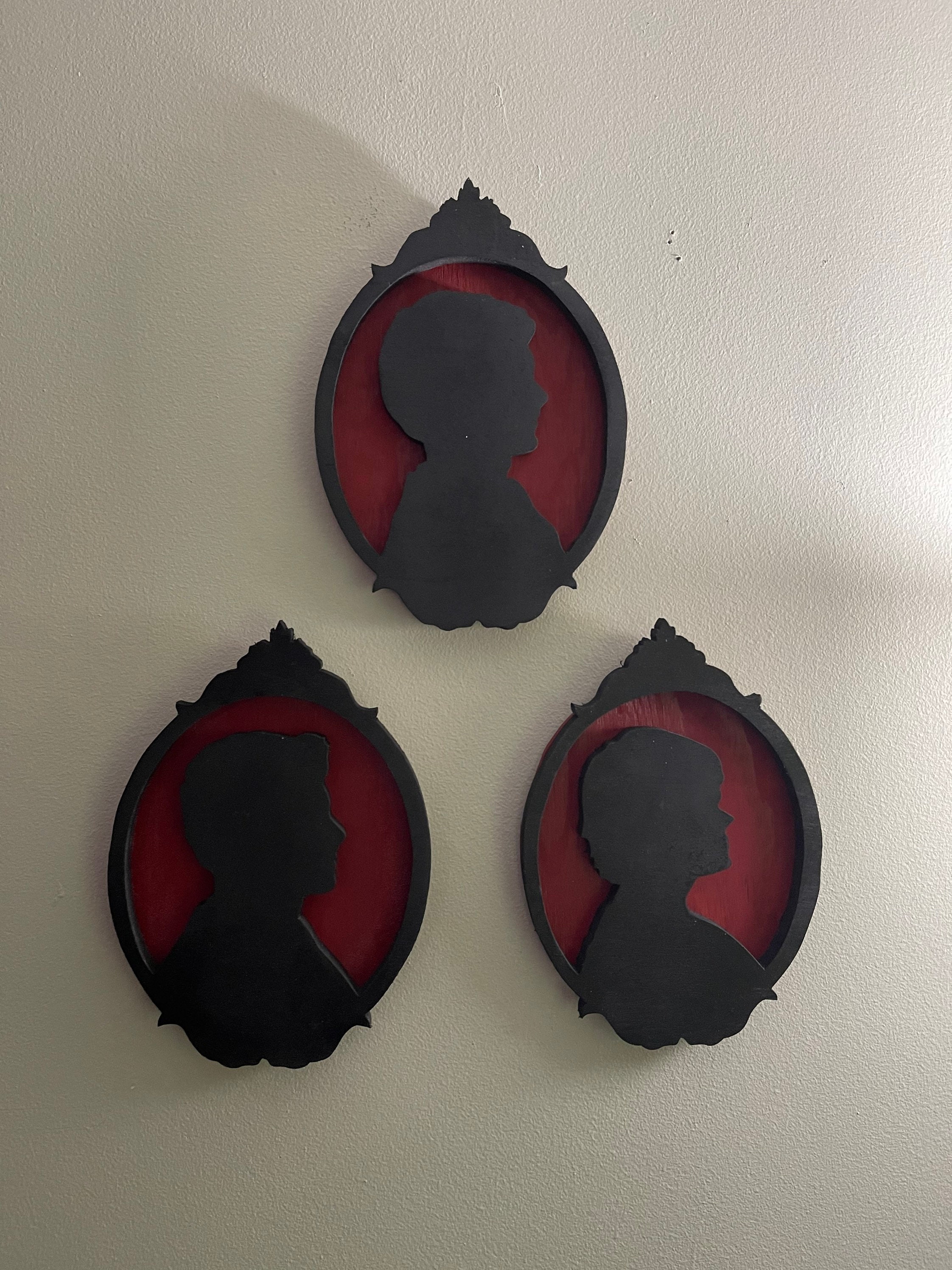 Supernatural inspired three(3) piece wall art