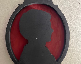 Supernatural inspired wall art featuring Castiel