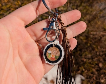 Ramen Bowl Keychain - Kawaii | Handmade - Great for backpacks, purses, keys, and lanyards