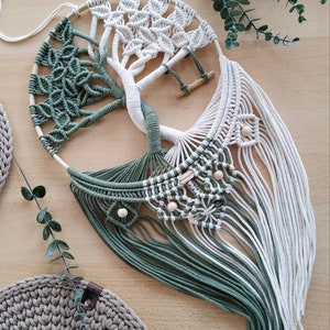 Traumfänger Baum des Lebens | Makramee Wandbehang | Tree of life Macrame | Homedecor | Dekoration | Geschenkidee