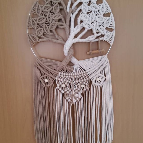 Traumfänger Baum des Lebens | Makramee Wandbehang | Tree of life Macrame | Homedecor | Dekoration | Geschenkidee