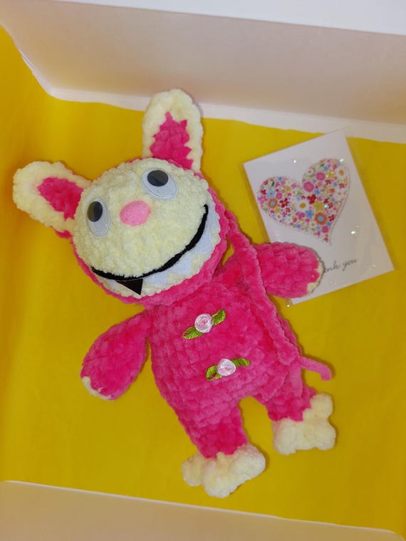 ラブブかぎ針編み、ぬいぐるみ、ラブブモンスター、かわいいぬいぐるみ