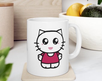Sanrio Pompompurin Ceramic Coffee Mug 8oz Yellow Tea Cup Kawaii Cute