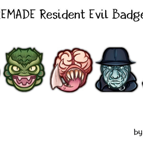 Resident Evil PREMADE Anstecker für Deinen Kanal