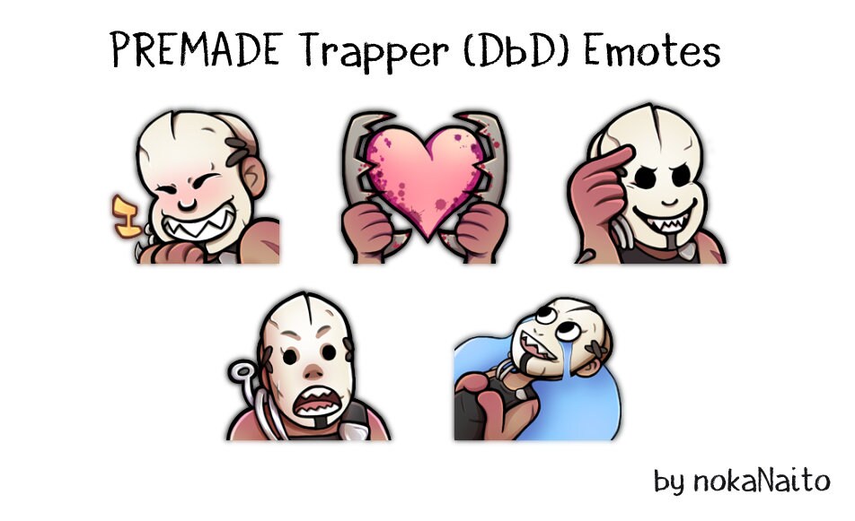 Dead by Daylight :hooked on You Trapper Twitch Emotes Twitch 